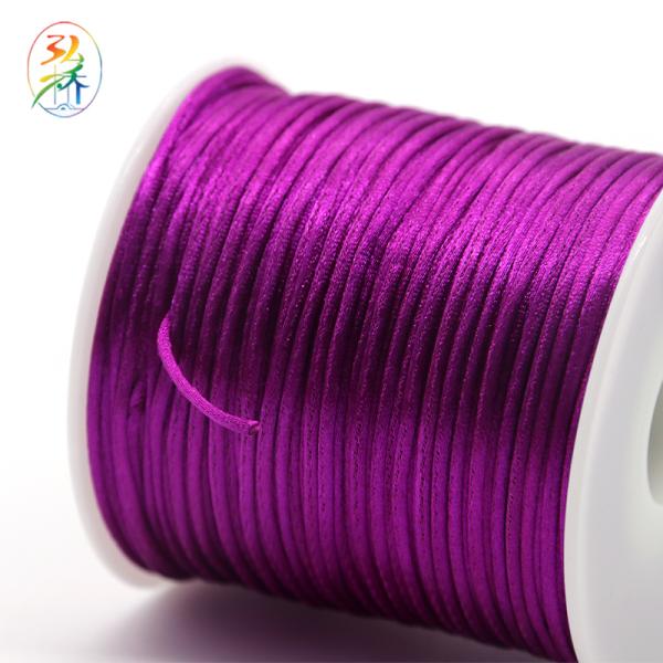 1 мм толстый нейлоновый плетеный шнур для самодельного изготовления браслетов и ожерелий из бусинок