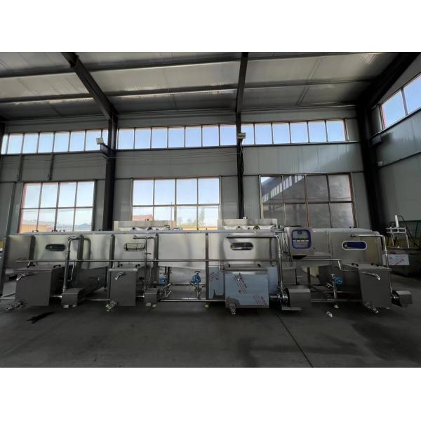 220V/380V Voltage Automatic Tunnel Pasteurizer for High Productivity Benefit