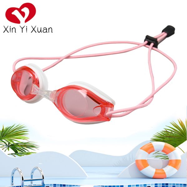 【Speed Racing Frame Style】Customized coated swimming goggles by the manufacturer: Low-resistance fit + Anti-fog and anti-glare features, ideal for professional training / competitions