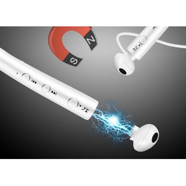 IPX5 Magnetic Sports Wifi Bluetooth Headphones In Ear For Running Hiking Biking