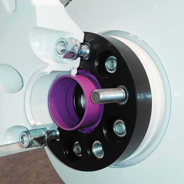 25mm Forged Aluminum Hub Centric Wheel Adapters for SUBARU Bolt Pattern 5x100 to 5x114.3