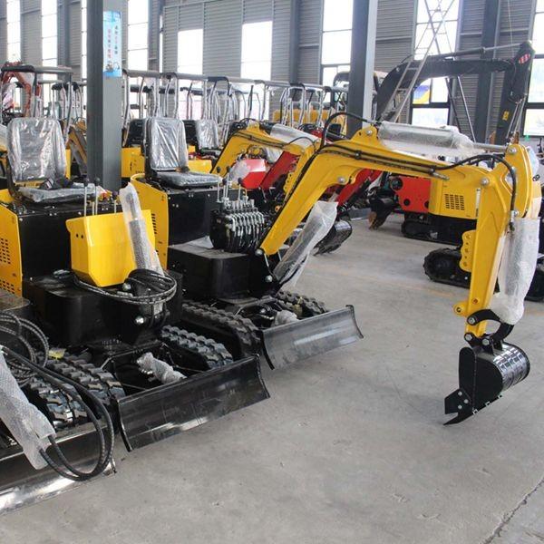 CE 12 Mini Excavator de Ton Mini Excavator da movimentação 1,7 da combustão interna