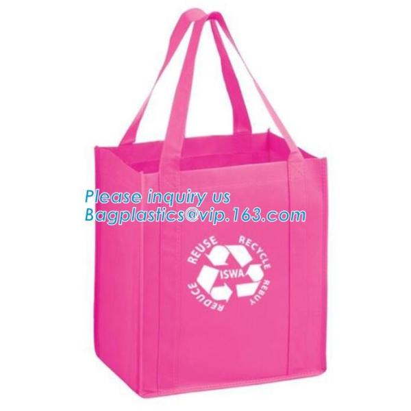 Promotional pp laminated custom printed recycled eco tnt grocery non woven bag, Cheap price handbag non-woven shopping b
