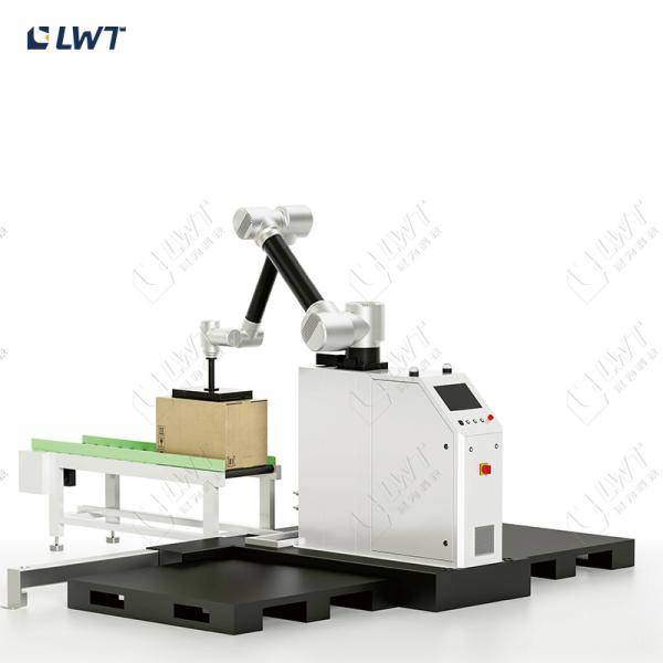 Versiegelung von Kartonaufrichtern am Ende der Linie Automatischer Palettierer/Roboterstapler