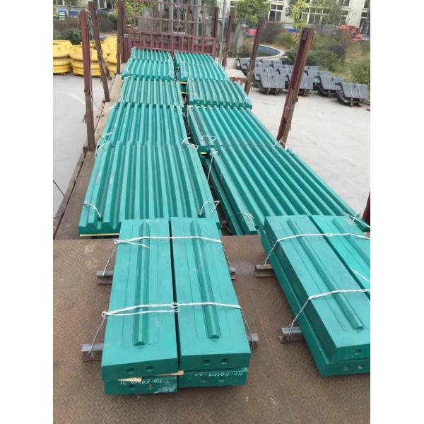 Durable High Manganese Steel Hammer for NP1213 Impact Crusher Part in Ore Mining