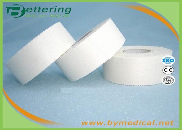 2.5cm Non Elastic Cotton Athletic Sports Tape , Climbing Finger Wrapping Tape Latex Free