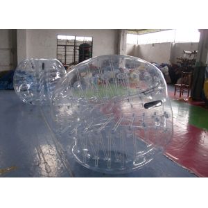 Игры шарика бампера прозрачного тела малышей и взрослых напольные раздувные