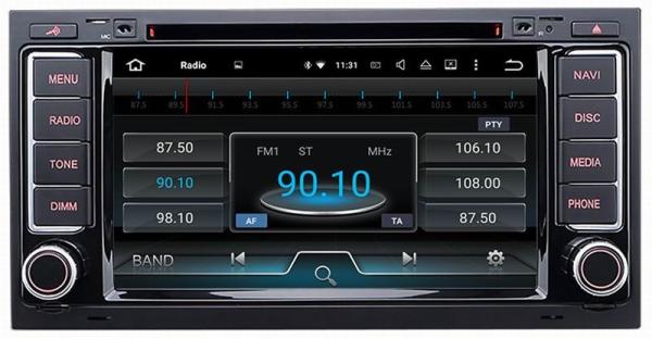 Ouchuangbo car dvd audio radio 2G RAM andrioid 7.1 for Volkswagen Touareg T5 with bluetooth 3G Wifi Rear View Camera
