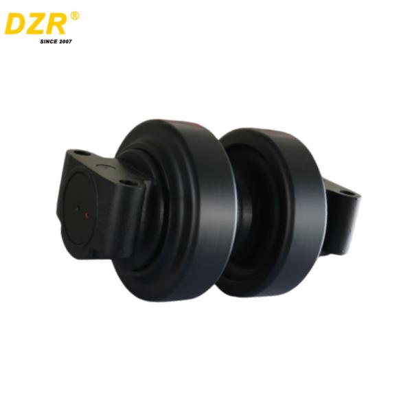 Black Smooth Heavy Duty Track Roller Bolt Undercarriage Track Rollers