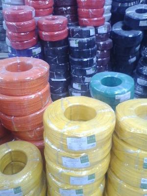 PVC hook-up wire as internal wiring of electrical appliance H07V-K/U/R