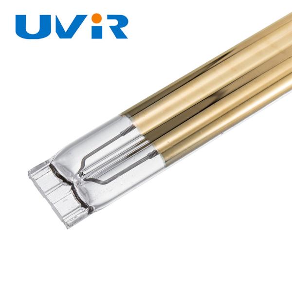 Gold Plated Infrared Heating Tube 150-6000W Tungsten Filament