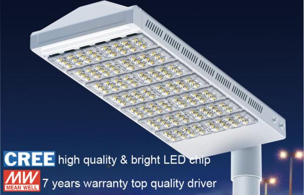High Power Meanwell Driver LED Street Lighting, Cree Chip Waterproof IP65 300W LED Street Light with CE RoHS