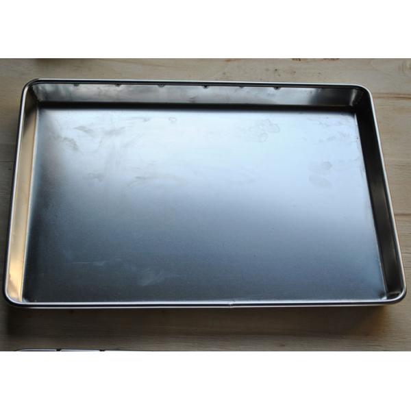 40*30cm Stainless Steel Wire Mesh Cable Tray , Flat Bbq Grill Wire Mesh Pan