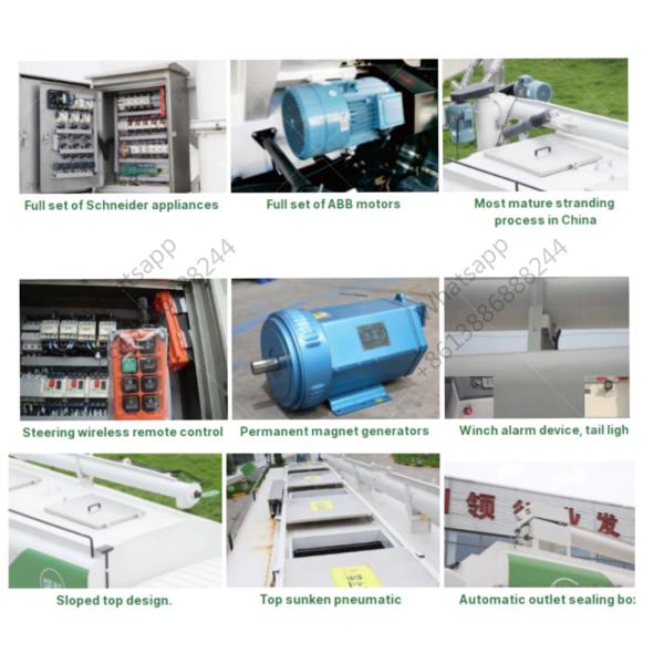Best Seller  65000 Litres Bulk Feed Semi Truck   Feed Carriage   Animal Feed Transport Semi-trailer