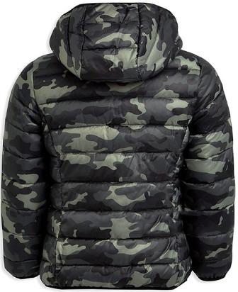 Hooded Kids Lightweight Down Jacket , Breathable Boys Winter Puffer Coat