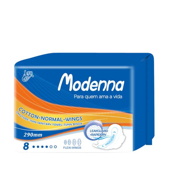 Устранимое санитарное полотенце прокладывает подгонянную тонкую Toallas Sanitarias женщин ультра