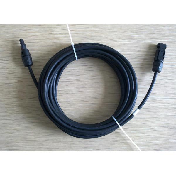 Электрическая проводимость превосходного кабеля панели солнечных батарей гибкости 6мм высокая с соединителем