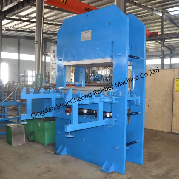 Frame Type Large Platen Rubber Vulcanizer/rubber Curing Press/hydraulic Type Curing Press Of Rubber Product