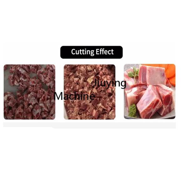 Commercial Fresh Pork Rib Meat Bone Chopping Machine Product Size 0~40 Adjustable