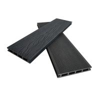 Piso de deck WPC à prova d'água com gravação 3D popular de 145 * 21 mm