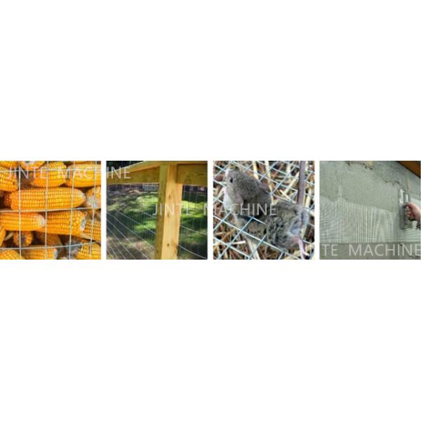 JINTE Galvanized Steel CE Welded Wire Mesh Machine