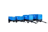 Compressor de ar portátil industrial bonde do parafuso para a perfuração que fura XAVS206C