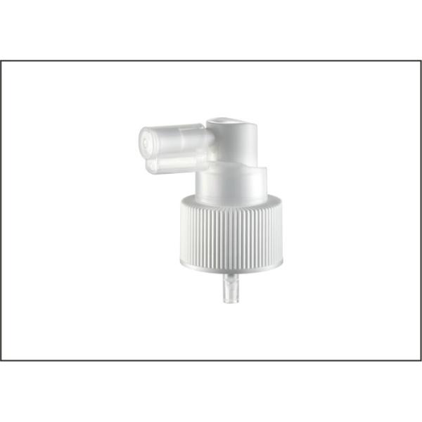 JL-MS105A Ribbed Aluminum Oral Nasal Mist Sprayer Pump 20 22 24 28 410 Plastic Sprayer For Nasal Clean Leak Proofness