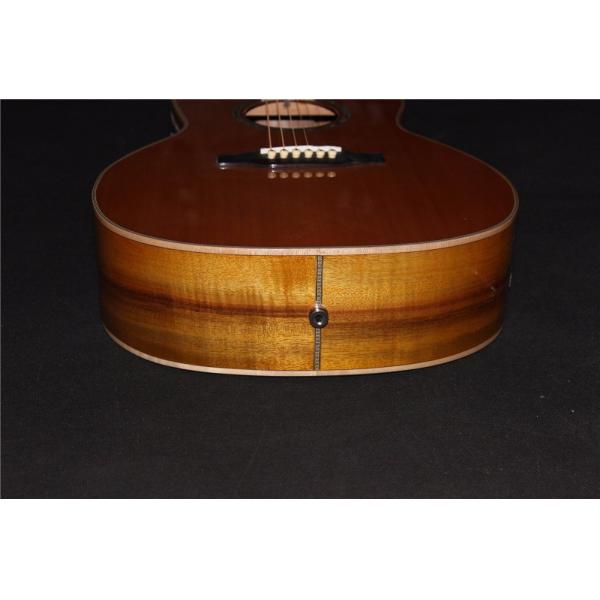 AAAAA all solid OO body guitar custom Solid OO acoustic guitar 14 frets acoustic electric guitar
