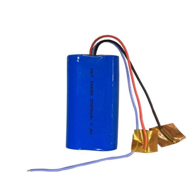 UN38.3 Rechargeable Lithium Cobalt Battery 7.4V 2000mAh