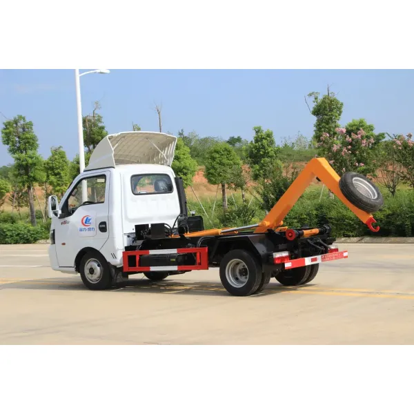 Hook Lift Garbage Truck 4X2 Mini Garbage Truck 4cbm