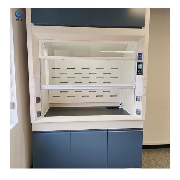 Industrial Grade Safety Steel Fume Hood With Easy Maintenance And LED Lighting