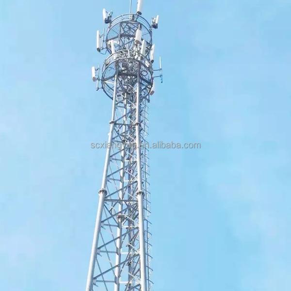 China Manufacturer's Commercial Self-Supporting Steel Pipe Antenna Communication Tower