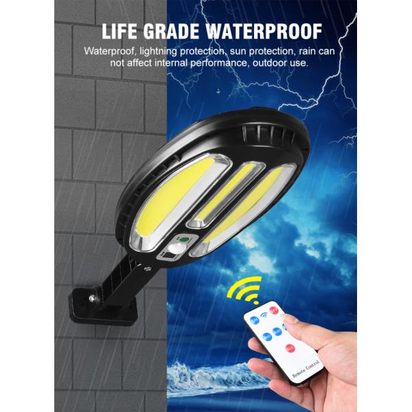 Wireless 20W 450LM Outdoor Pole Solar Street Light 20 Watt 6000-7000K Waterproof