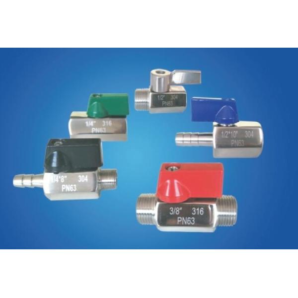 Серия шариковых клапанов из нержавеющей стали мини для жидкой промышленности