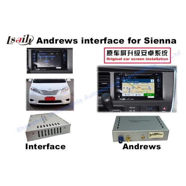 1.6 Ghzのマルチメディアは箱のトヨタ・シエナの使用をインターフェイスさせる