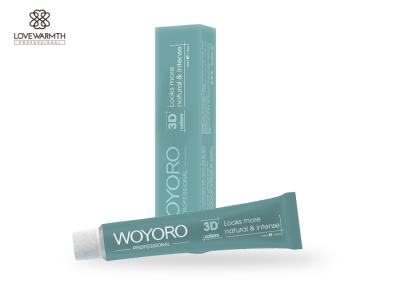 O creme permanente livre químico natural da cor do cabelo nenhum cabelo danificou a baixa amônia