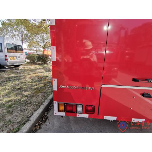 Stainless Steel Foam Fire Truck With Pump Monitor 2500L 10 Ton