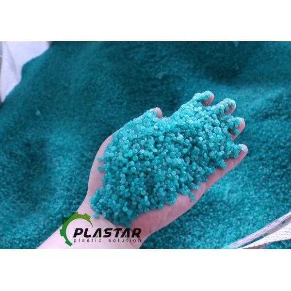 Water Ring Plastic Pelletizing Recycling Machine For Waste PP PE Flakes