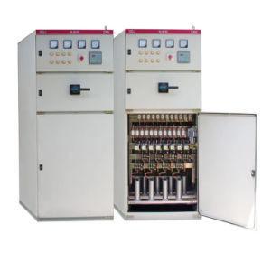 Armário de compensação de energia reativa com interruptor de corrente alternada e estrutura do gabinete