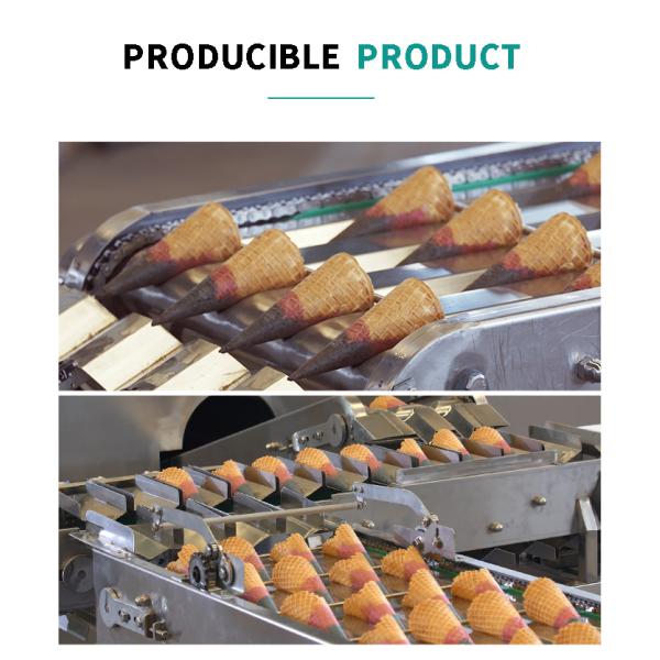 Многофункциональный автоматический конус вафли делая прессформой машины 28 2 полости с CE