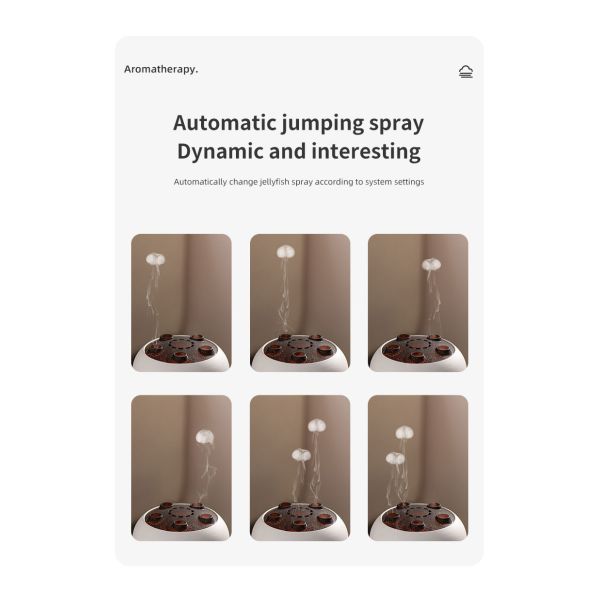 3D Simulated Flame Aromatherapy Diffuser with 250ml Capacity and Ultrasonic Technology