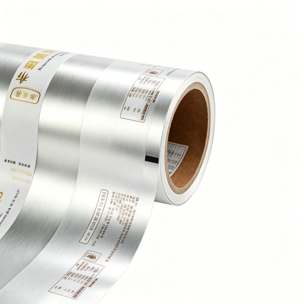 Custom Matte Finish Bread Packaging Rollstock Film | High Barrier Food Grade Laminated Roll Film for Bakery Bread & Pastry Automatic Packing