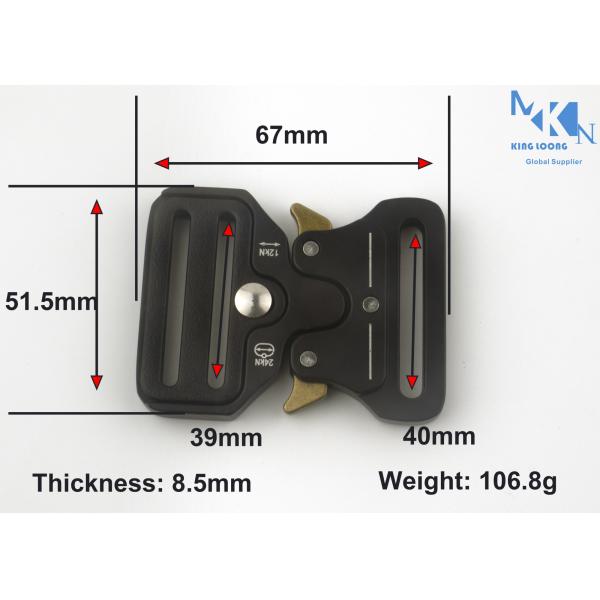 Fashion 40mm Zinc Alloy Cobras Buckle For Outdoor Tactical Belt