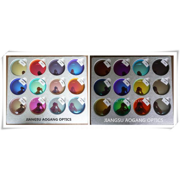 CR39 Monomer Prescription Sunglass Lenses 1.499 Index Revo / Mirror Coating