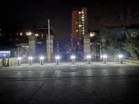 217±1mm Diameter High Corrosion Resistance Manually Retractable Bollard For Benefit