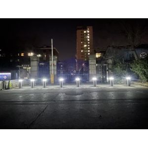 Diámetro 217 ± 1 mm Alta resistencia a la corrosión Bollarda retráctil manual para el beneficio