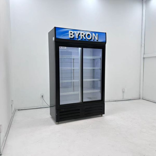 Glass Front Beverage Fridge 3 Doors Merchandiser Refrigerator