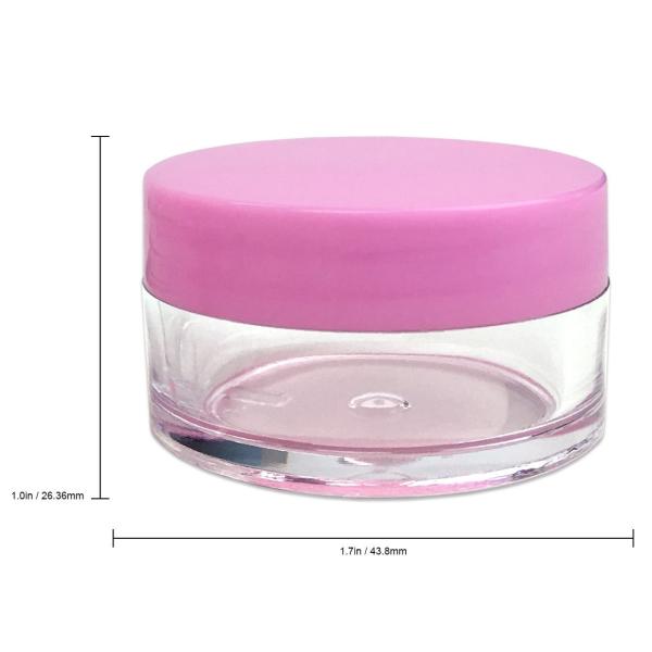 Доказательство утечки прозрачного небольшого косметического Креам опарника химическое устойчивое