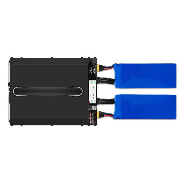 UP2000 2000W Dual Channel Smart Charger for 6-14S Lipo Batteries in RC Model Aircraft and Drones