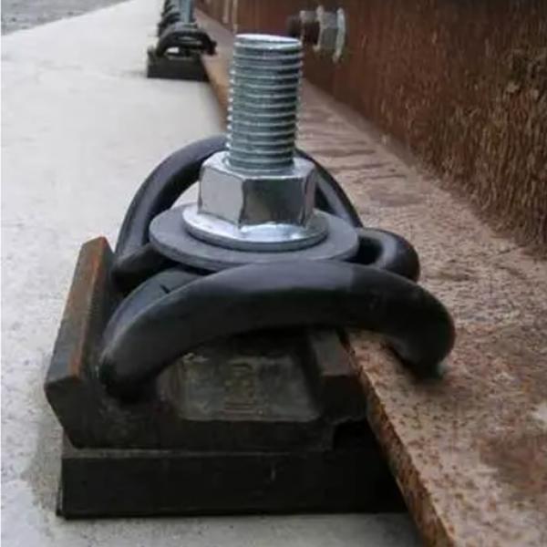 Good Hardness Anti rust Forged Steel Railway Vossloh Clip SKL Clip